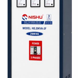Ổn áp NISHU 3F 20KVA dải 260v – 430v