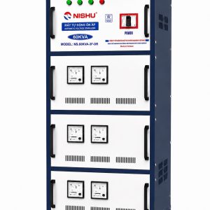 Ổn áp NISHU 3F 60KVA dải rộng 160v – 430v