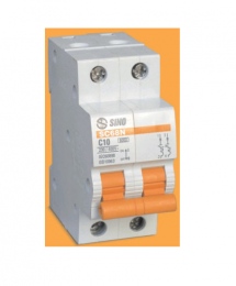 Aptomat 2 pha đỏ SINO 32A